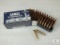 50 ROunds Fiocchi .223 Remington Ammo. 55 Grain FMJBT