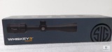 New Sig Sauer Whiskey 3 3-9x40mm Rifle Scope