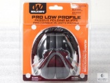 New Walker's Pro Low Profile Folding Ear Muffs. Perfect For Shooting Or Sporting Events.