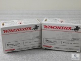 200 Rounds Winchester 9mm Ammo. 115 Grain FMJ