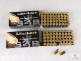100 Rounds Sellier & Bellot .380 ACP Ammo. 92 Grain FMJ
