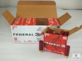 100 Rounds Federal .12 Gauge Shotgun Shells. 2 3/4