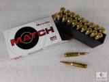 20 Rounds Hornady 6.5 Creedmoor Ammo. 140 Grain ELD