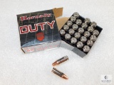 25 Rounds Hornady Critical Defense 9mm Ammo. 135 Grain Flex Tip