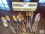 Mixed Lot of Silver-plate Flatware