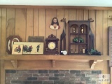 Contents of the Living Room Mantle