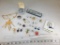 Large Lot Of Fashion Jewelry And Crafter's Pieces.