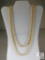 Vintage Long Strand of Faux Pearls - Approximately 53
