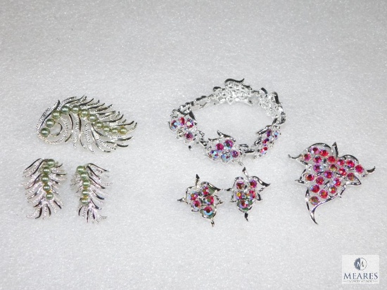 Vintage Lot Of Two Sarah Coventry Jewelry Sets
