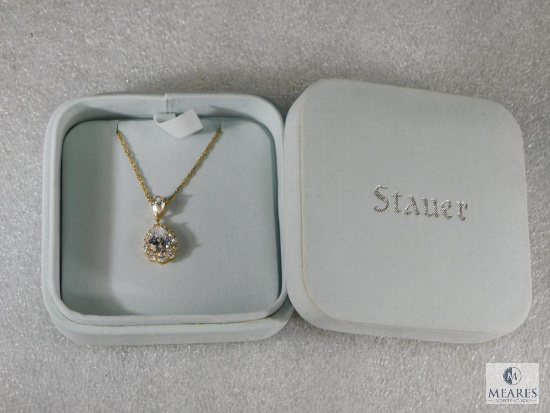 Stauer Necklace with "Diamondura" Stone