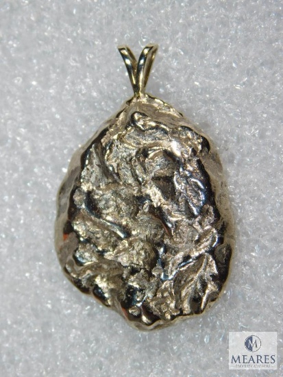 Custom Made Platinum Nugget - 28.9g Total Weight