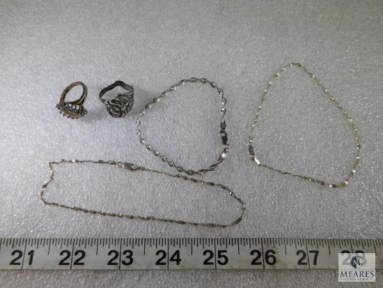 Sterling Jewelry Lot