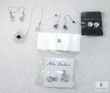 Lot Of Sparkling Fashion Jewelry