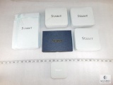 Lot Of Six Stauer Jewelry Cases.