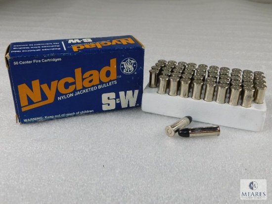 50 Rounds Nyclad .38 Special 158 Grain Round Nose Ammo