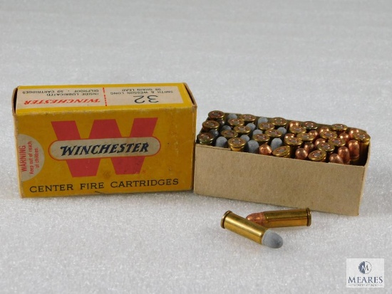 50 Rounds Winchester .32 S&W Long 98 Grain Ammo
