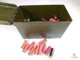 Metal Ammo Can with Approximately 100 Rounds 12 Gauge Shotgun Shells
