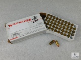 50 Rounds Winchester .380 Auto 95 Grain FMJ Ammo