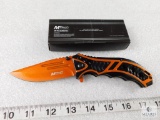 New MTech Ballistics Tactical Folder Knife w/ Belt Clip