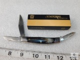 Imperial Schrade IMP16S 3-Blade Stockman Folder Pocket Knife