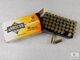 50 Rounds Armscor .45 Long Colt Cowboy Action 255 Grain Lead Ammo
