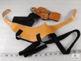 New Leather Shoulder Holster fits 4