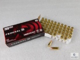 50 Rounds Federal American Eagle 9mm Luger 147 Grain FMJ Ammo