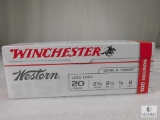 100 Rounds Winchester 20 Gauge 2-3/4