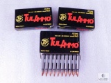 60 Rounds TulAmmo .223 REM 55 Grain FMJ Steel Case Ammo (3 boxes of 20 each)