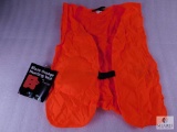 New Frogg Toggs Blaze Orange Hunting Vest