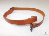 New Leather Gun Sling with Hooks