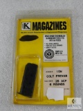 Triple K Magazines Colt Pre War .25 Auto 6 Round