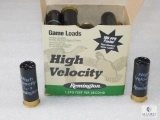 25 Rounds Remington High Velocity Game Loads 12 Gauge #8 Shot Shotgun Shells