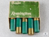 5 Rounds Remington 12 Gauge Slugs 2-3/4