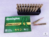 20 Rounds Remington 30-06 Ammo. 165 Grain PSP