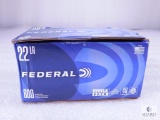 800 Rounds Federal .22 Long Rifle Ammo