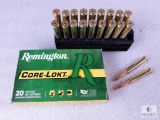 20 Rounds Remington .270 Winchester Ammo. 130 Grain PSP