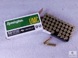 50 Rounds Remington UMC .38 Special Ammo. 130 Grain FMJ