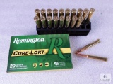 20 Rounds Remington 30-06 Ammo. 165 Grain PSP