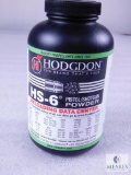 1 Pound Hodgdon HS-6 Powder For Reloading (NO SHIPPING)