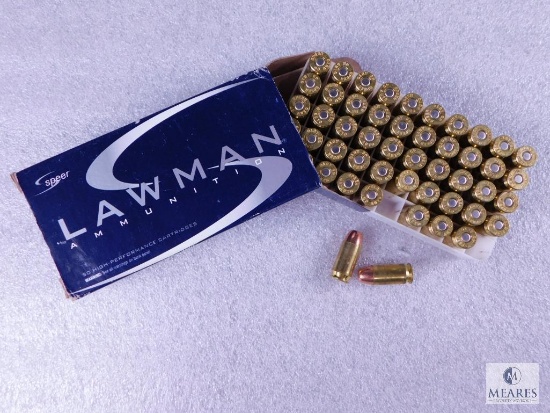 50 Rounds Speer Lawman Ammunition 45 AUTO 200 Grain TMJ