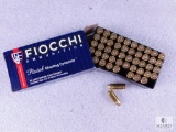 50 Rounds Fiocchi 9mm Luger 124 Grain FMJ Ammo
