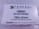 40 Rounds Federal 7.62x51 (.308 WIN) 149 Grain FMJ Ammo