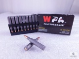 60 Rounds WPA Polyformance .223 REM 55 Grain FMJ Steel Case Ammo