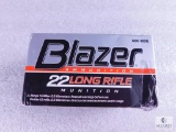 500 Rounds Blazer .22LR 40 Grain Ammo