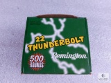 500 Rounds Remington Thunderbolt 22 .22LR Round Nose Ammo 40 Grain