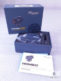 New Sig Sauer Romeo MSR Red Dot Sight With Weaver Mount