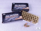 100 Rounds CCI Blazer .45 ACP Ammo. 230 Grain FMJ