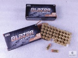 100 Rounds CCI Blazer .45 ACP Ammo. 230 Grain FMJ