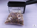 400 Rounds New Federal 5.56 Ammo. 55 Grain FMJ 3165 FPS In Factory Ammo Can